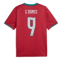 Camiseta Portugal Goncalo Ramos #9 Primera Equipación Replica Mundial 2026 mangas cortas
